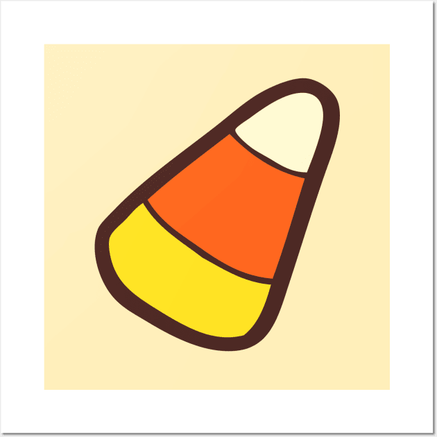 Candy Corn Wall Art by evannave